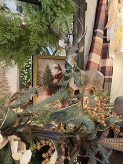 Christmas decorations at Blooms on Boswell